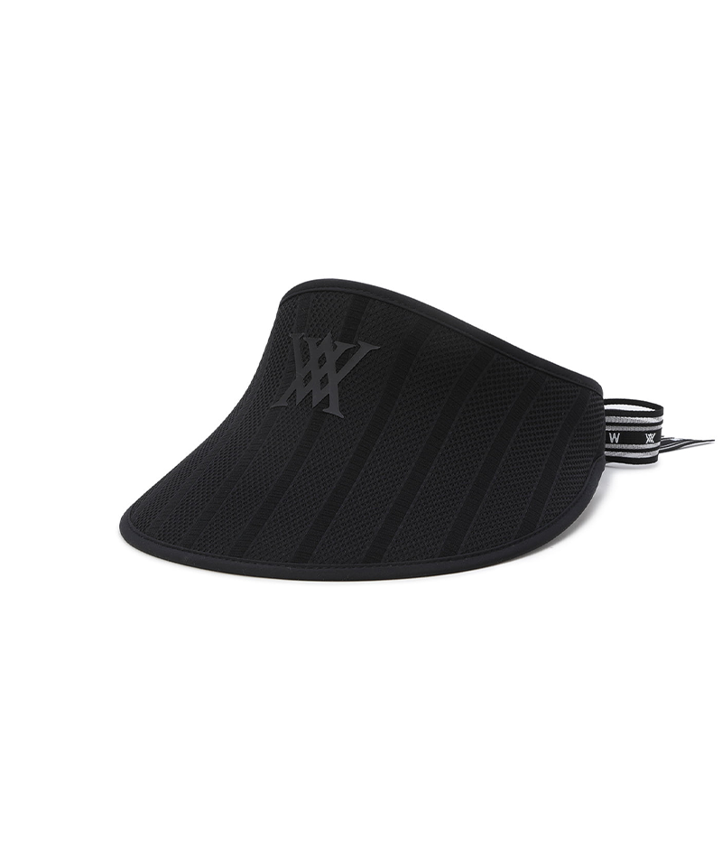 Women's Wide Edge Visor - Black