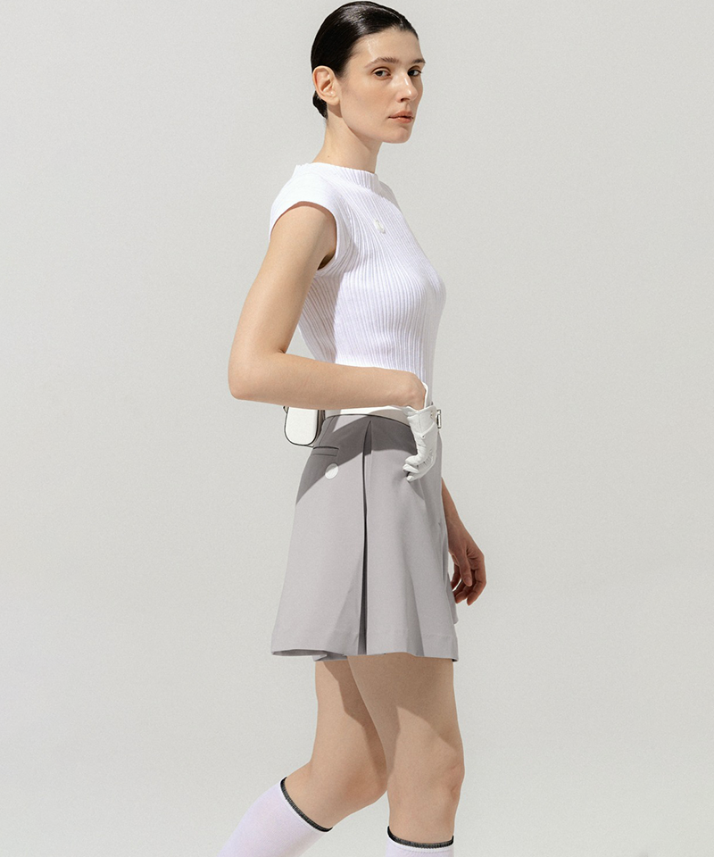 Anell Golf A Golf Tuck Shorts - Gray