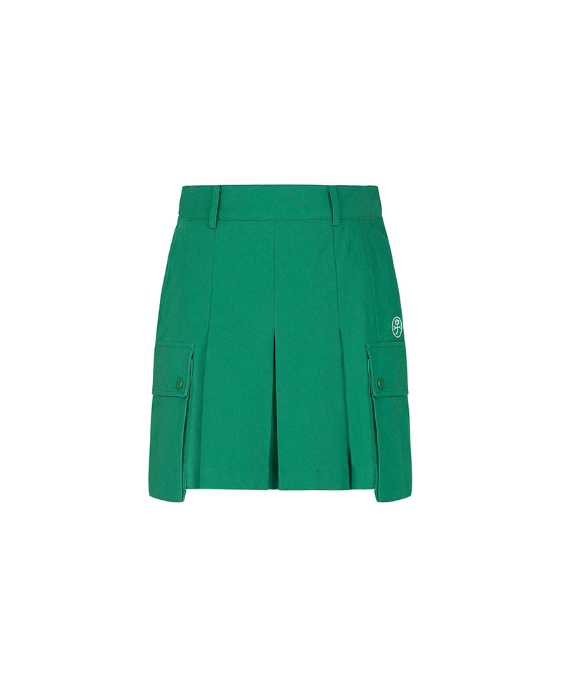 Castelbajac Women's Cotton Blend Casual Culottes - Green