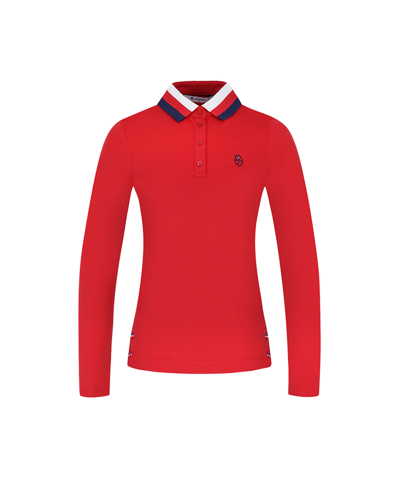 Castelbajac Women's Tricolor Eri Point T-Shirt - Red