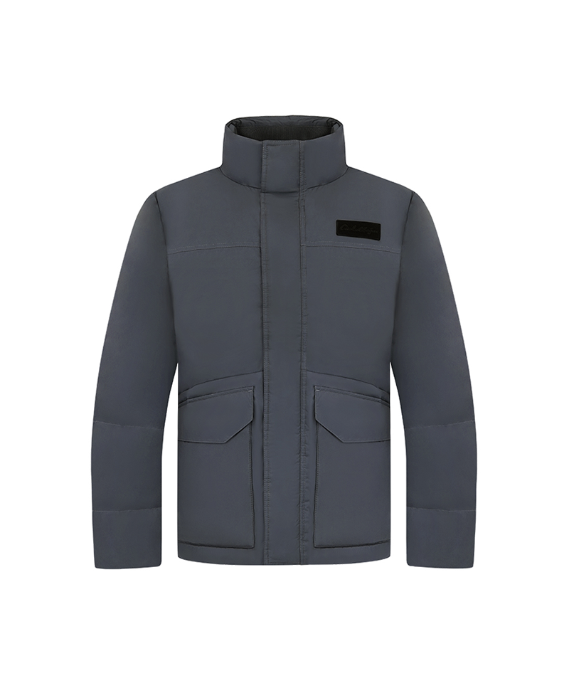 Castelbajac Men's Daily Heavy Down Jumper - Charcoal