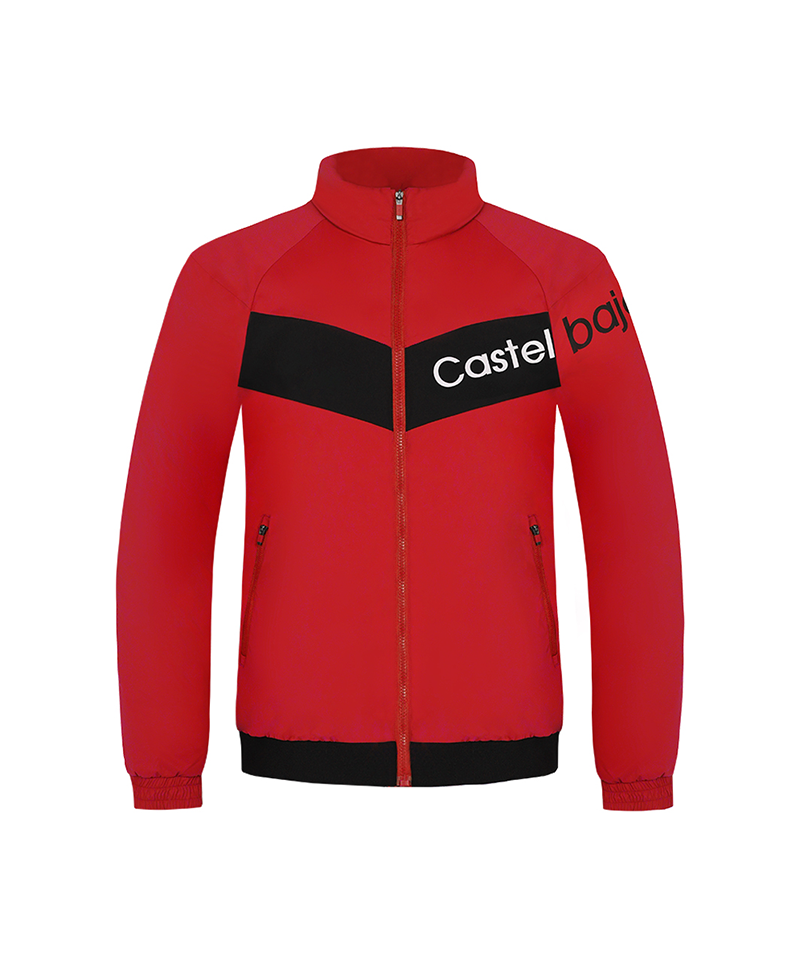 Castelbajac Men's Woven Blouson Padding - Red