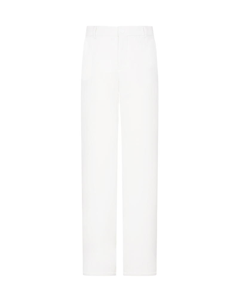 Castelbajac Men's Stretch Padded Mink Pants - White