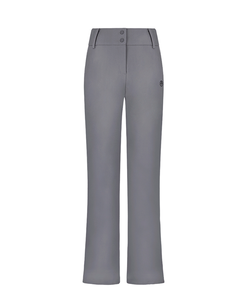 [Warehouse Sale] Castelbajac Women's Pocket Stitch Bootcut Pants - Grey