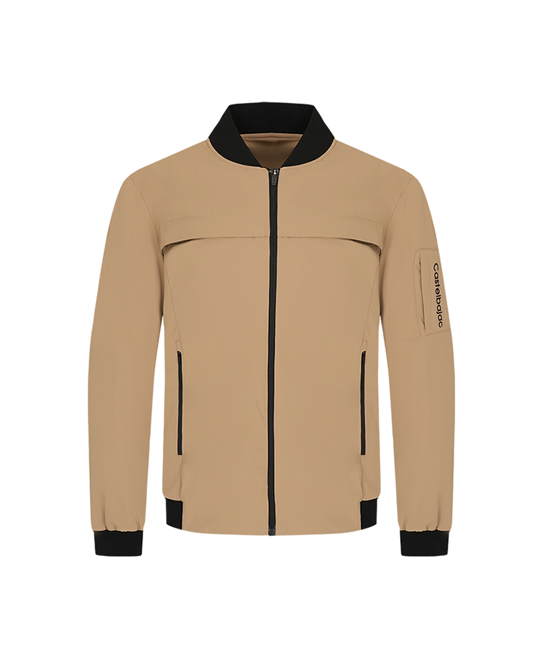 Castelbajac Men's Zip-up Blouson - Beige
