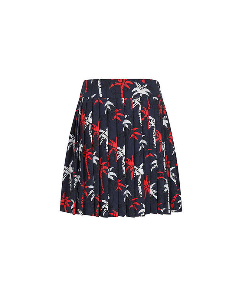 Castelbajac Women's Victory Pattern Pleated Culottes - 2 Colors