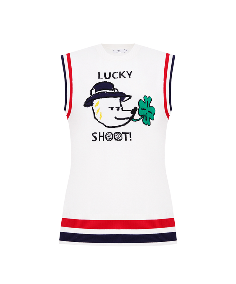 Castelbajac Women's Artwork Round Vest - 2 Colors