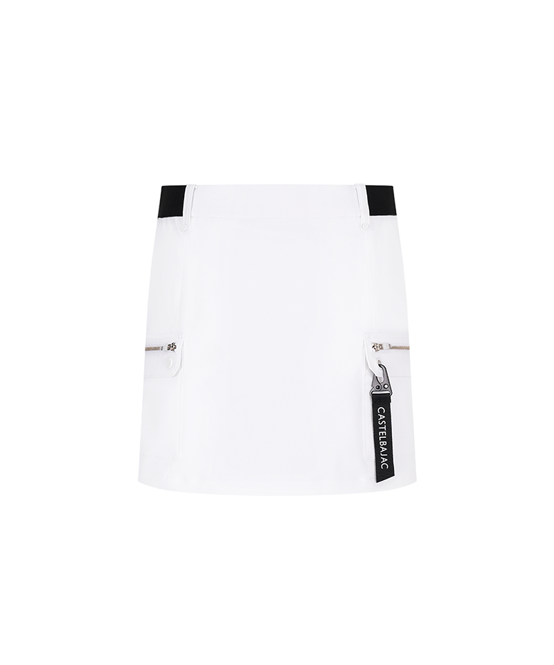 Castelbajac Women's Outpocket Golf Culotte - White