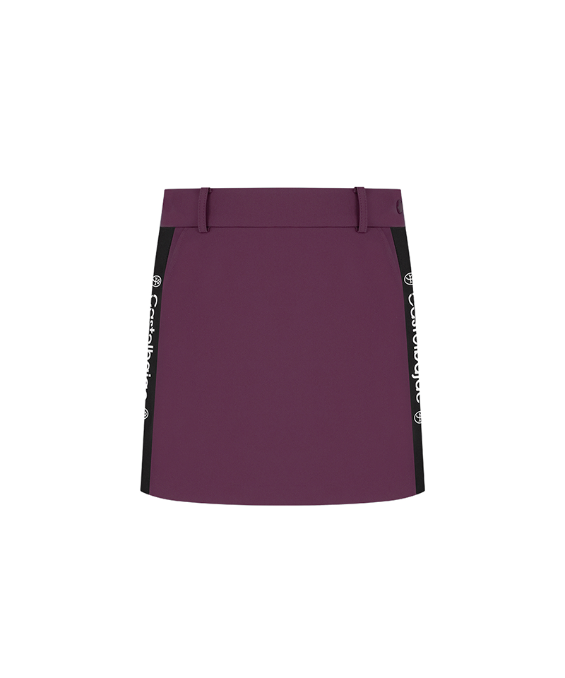 Castelbajac Women's Side Logo Golf Culottes - Purple