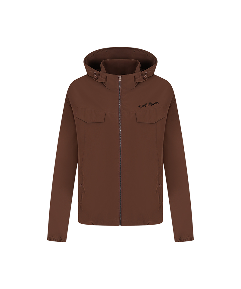 Castelbajac Women's Black Line Detachable Hooded Jumper - Brown