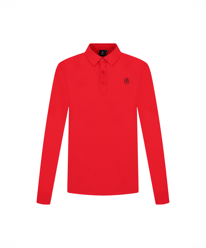 Castelbajac Men's Basic Collared T-Shirt - Red