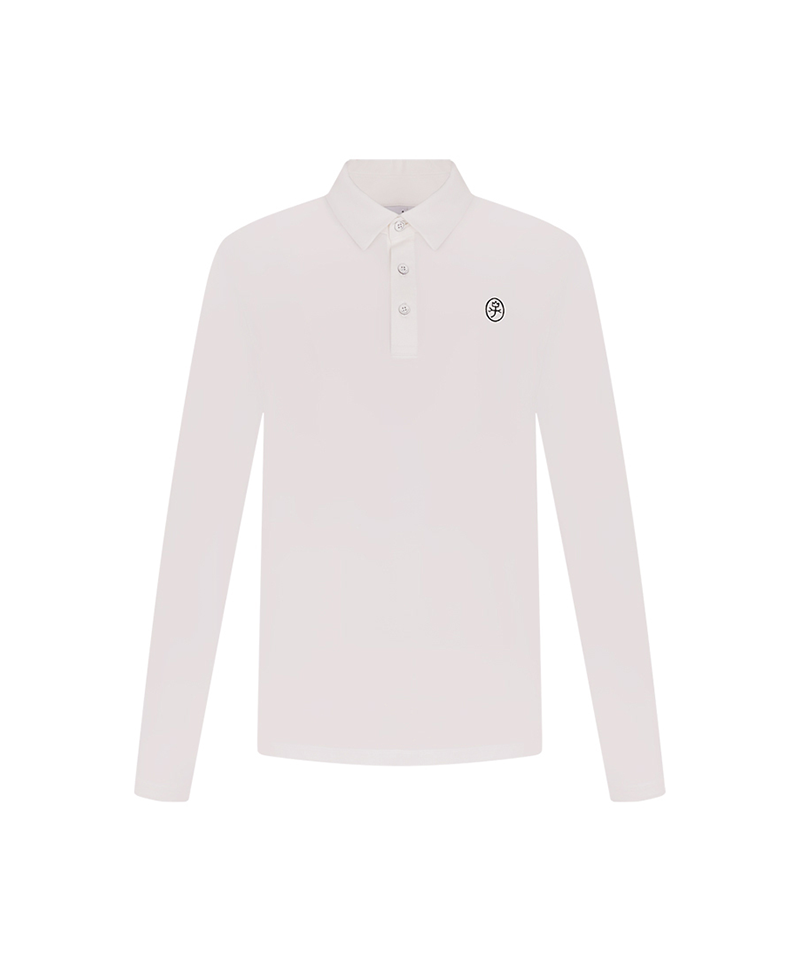Castelbajac Men's Basic Collared T-Shirt - White