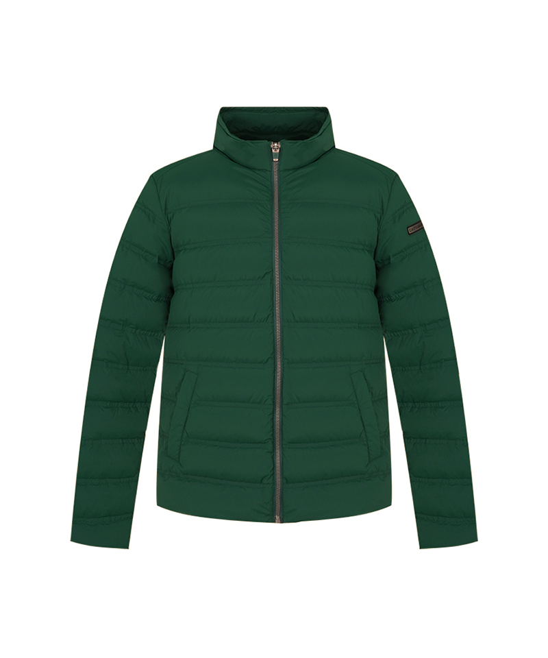 Castelbajac Men's Lightweight Duck Down Padded Jumper - Green