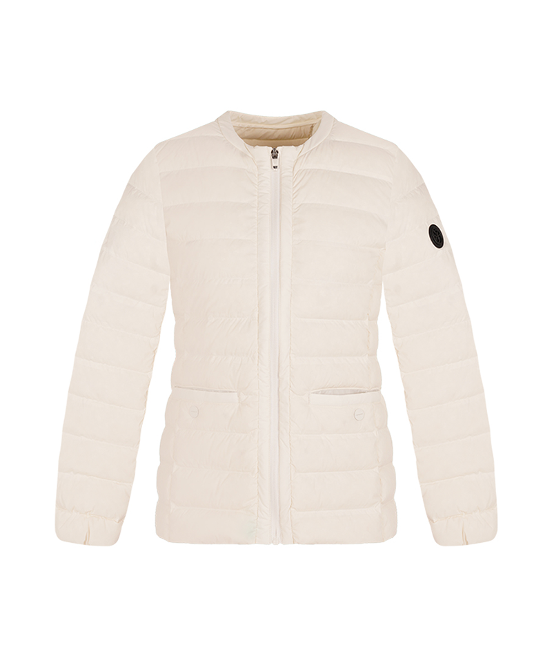 Castelbajac Women's Lightweight Duck Down Padded Jumper - Ivory
