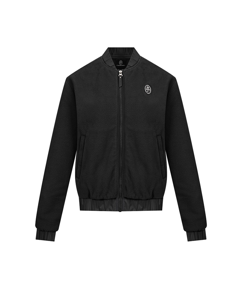 Castelbajac Women's Windproof Fleece Blouson Jumper - Black