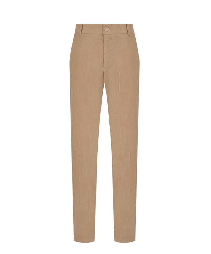 Castelbajac Men's Corduroy Standard Fit Pants - Beige