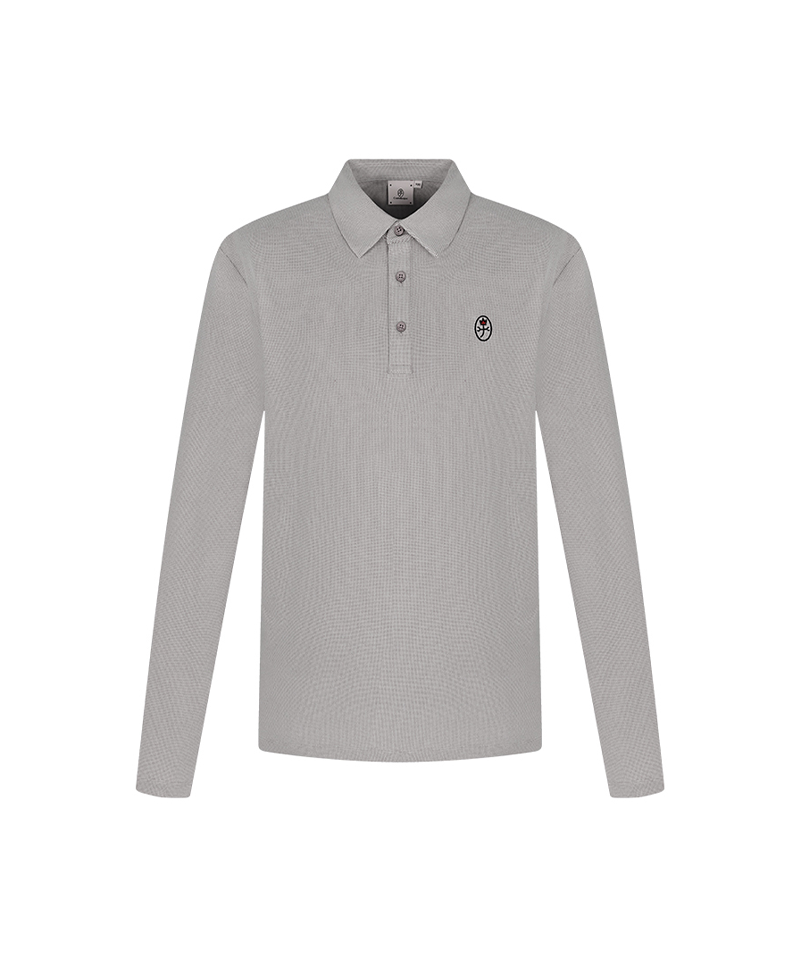 Castelbajac Men's Embroidered Two-Tone T-Shirt - Grey