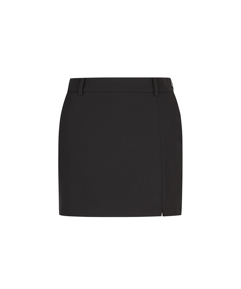 Castelbajac Women's Logo Embossed H-Line Culotte Skirt - 2 Colors