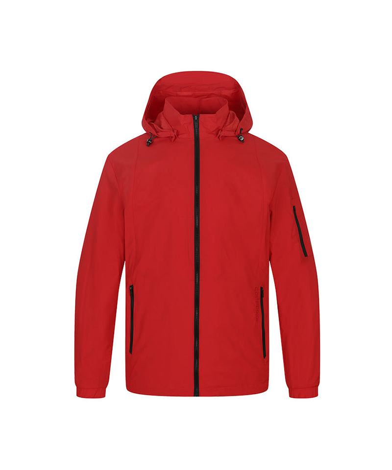 Castelbajac Men's Detachable Hooded Windbreaker - 2 Colors