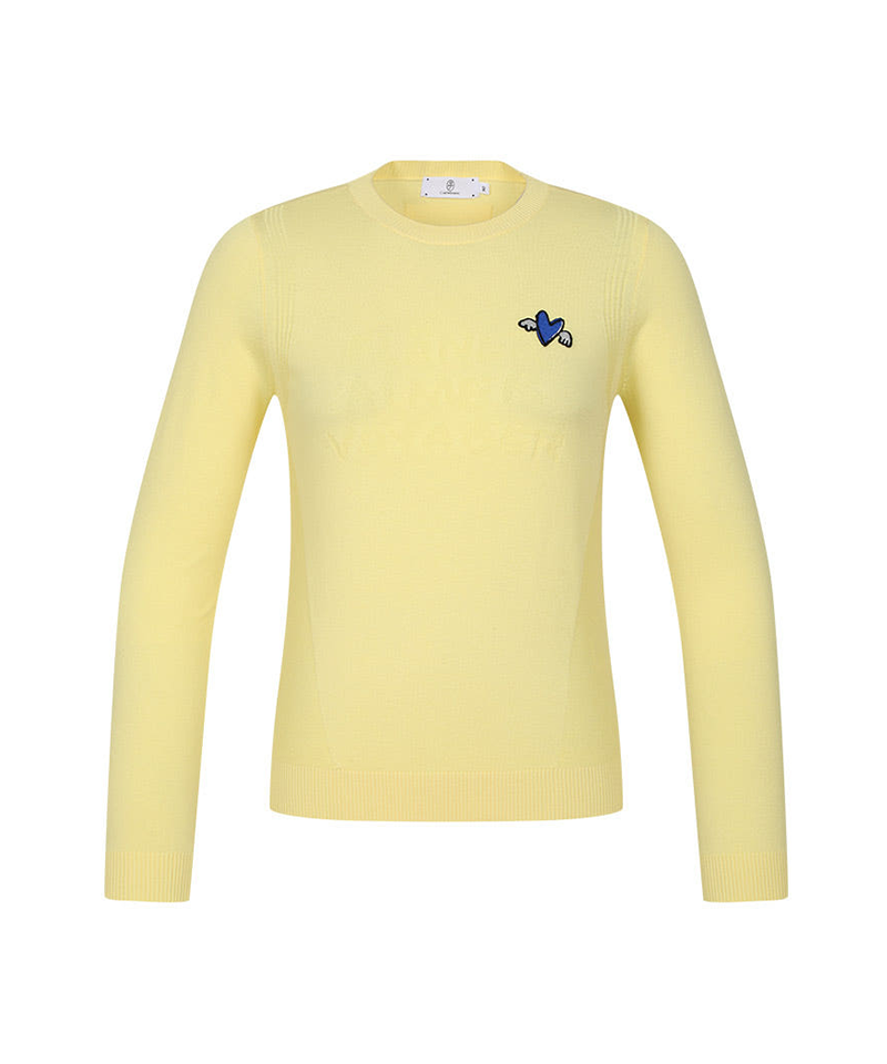 Castelbajac Women's Texture Mix Graphic Knit - 3 Colors