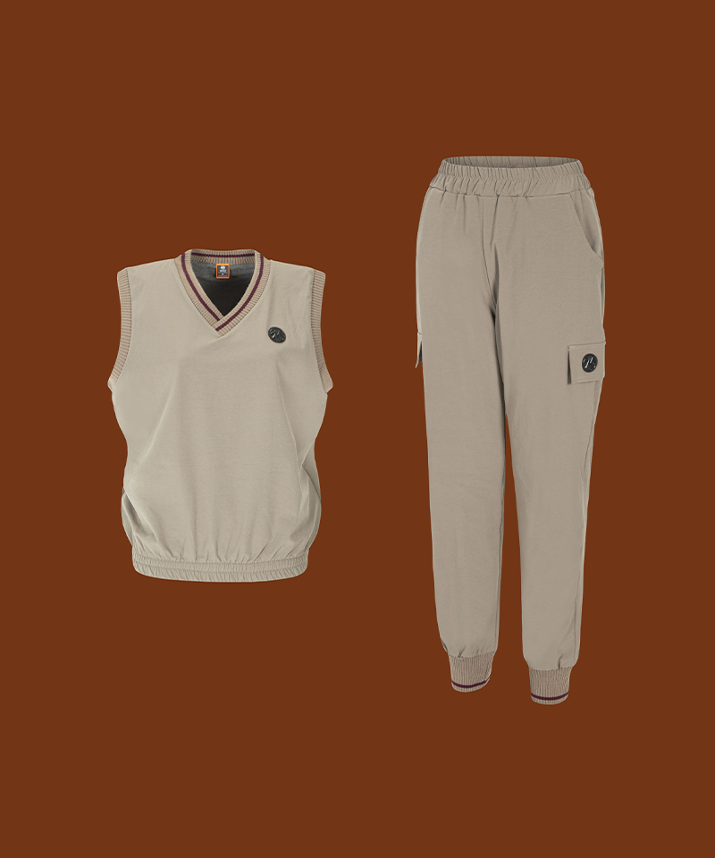 Black Label Hyperspan Winter Woven Lounge Set (Top+Pants)