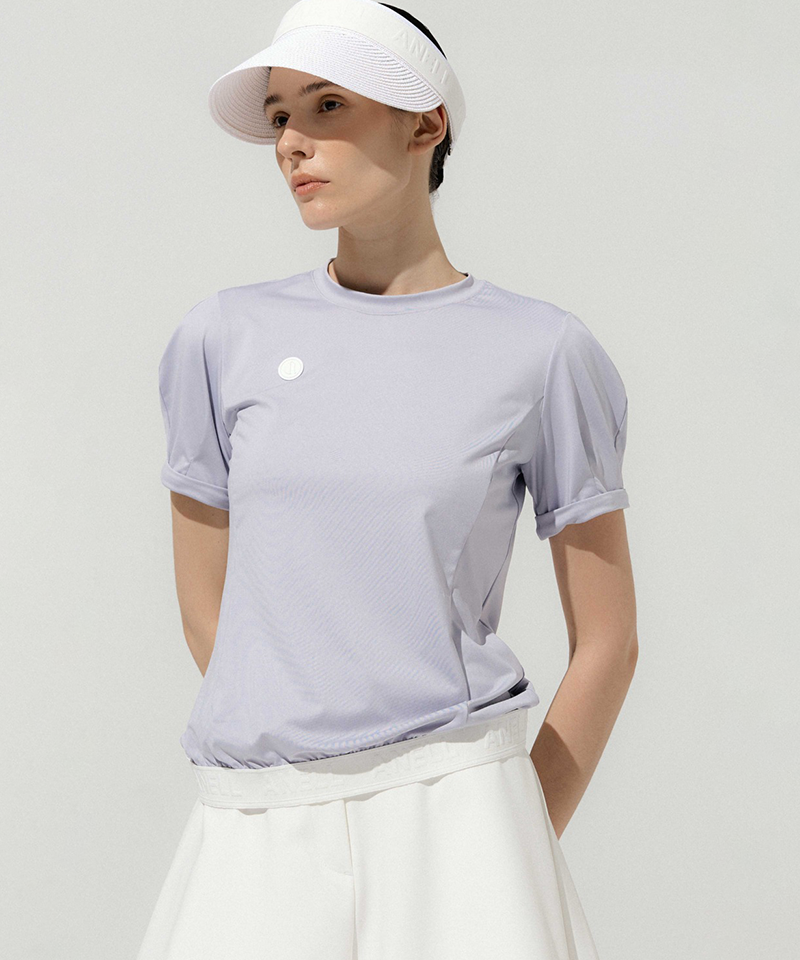 Anell Golf Cool Air Fit Puff Top - Blue