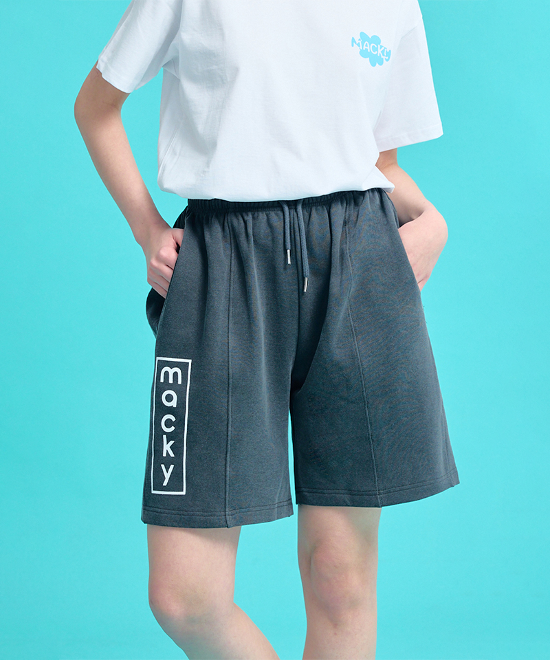 Dave Sweat Bermuda Pants - Gray