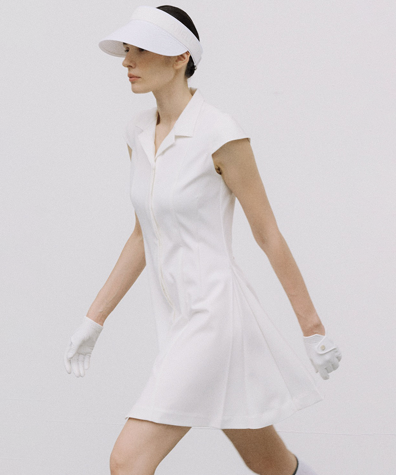 Anell Golf Easy Fit Bella Dress - White