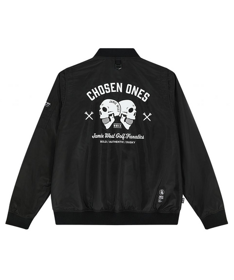 Jamie West Fanatic MA-1 Windbreaker - Black