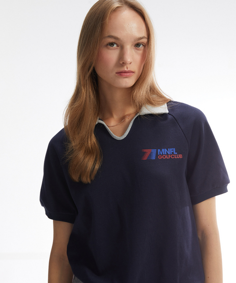 Monday Flow Golf Club Top - Navy
