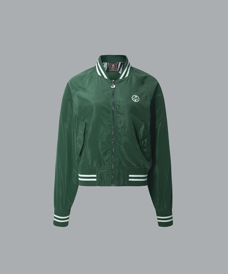 Retro Classic Windbreaker Jacket - Green