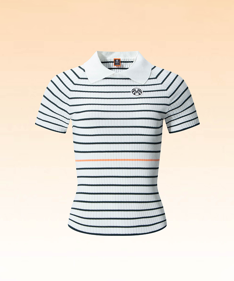 Women's Cooling Yarn Batwing Collar Knit - Ivory