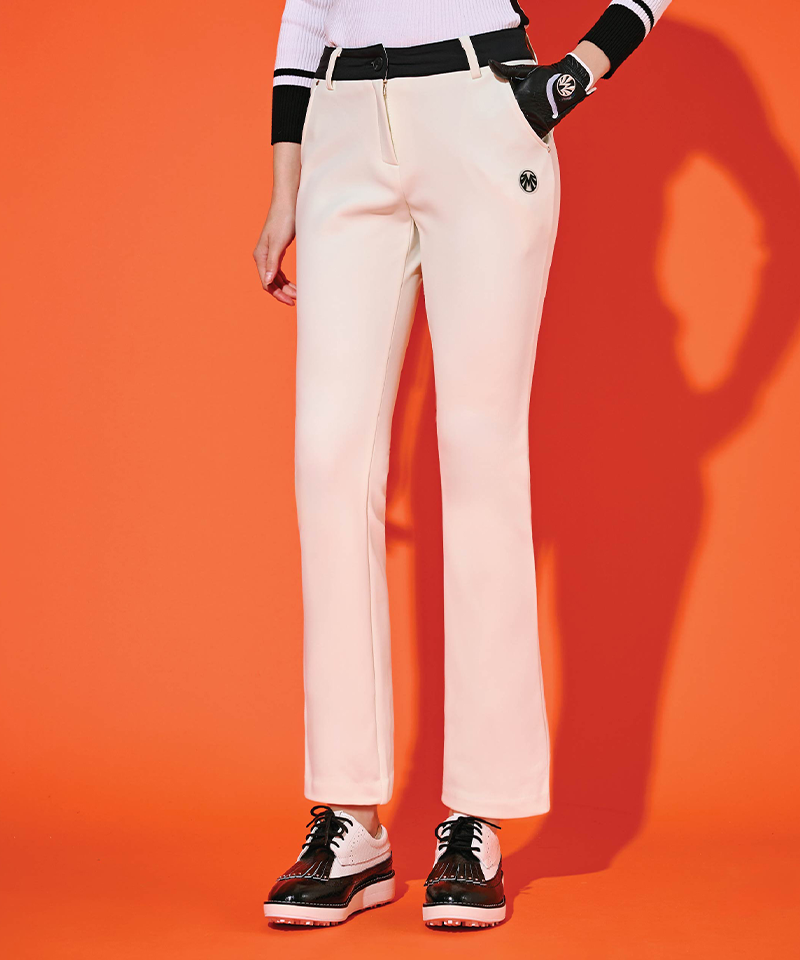 Bootcut Pants with Fleece Bonding