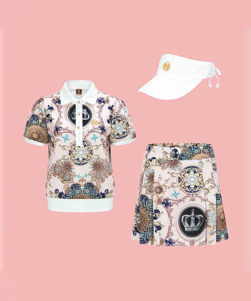 Mahes Gold Label Saint Royal Cody Set (Top+Skirt+Visor)