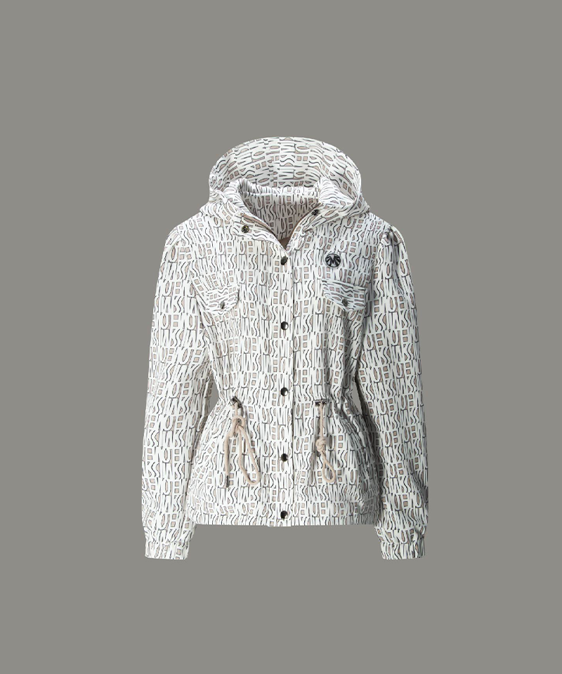 The Windsafari High-Neck Hoodie - Beige