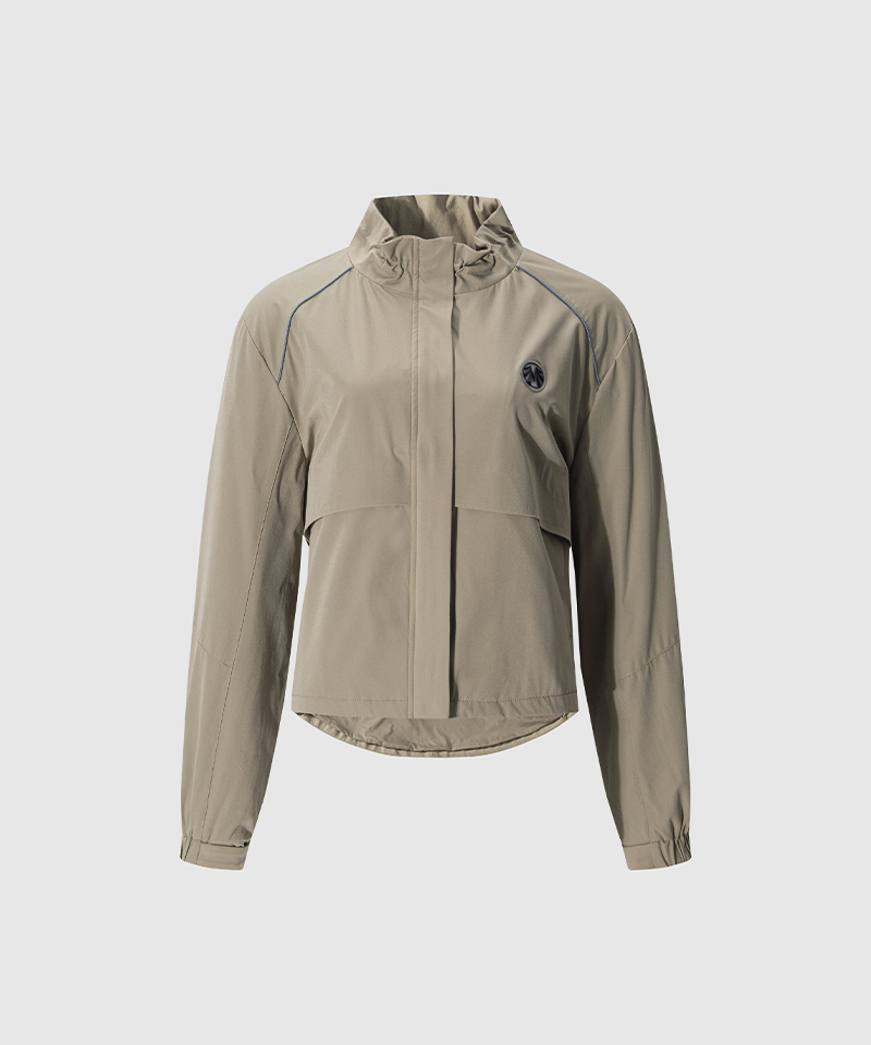 Wind & Water Proof Hybrid Swing Jacket - Beige