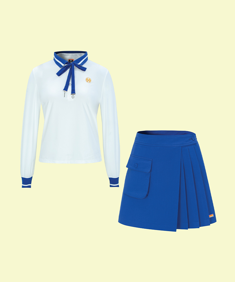 Gold Label Royal Classic Coordination Set (Top+Skirt)