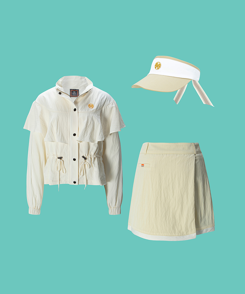 Mahes Golf Gold Label Windcape Set (Top+Skirt)