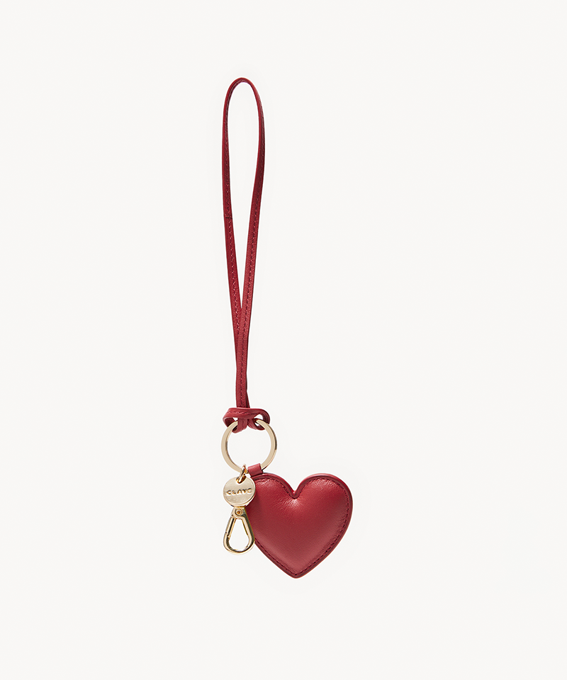 CLAVE Heart Charm - Red