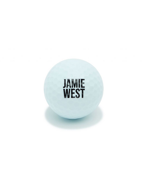 Jamie West 3PC Urethane Cover Golf Ball (3Balls)