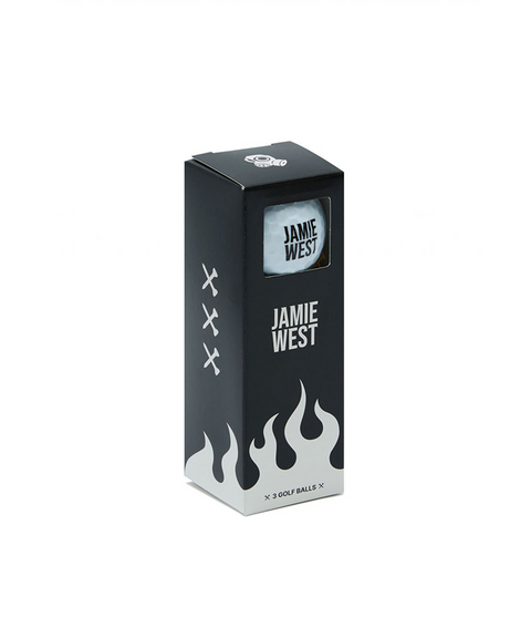 Jamie West 3PC Urethane Cover Golf Ball (3Balls)