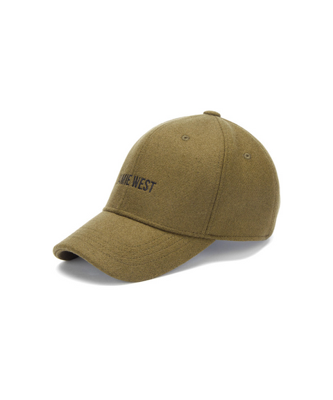 Jamie West Alex Wool Ball Cap - Khaki