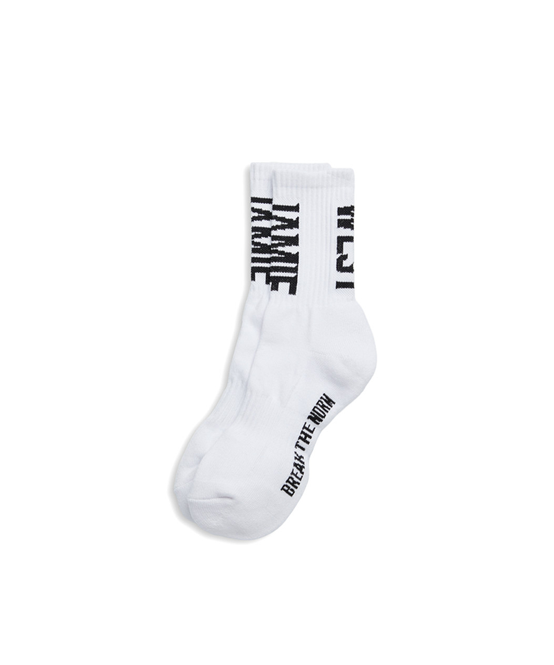 Jamie West Billy Sports Socks 2 SETS - White