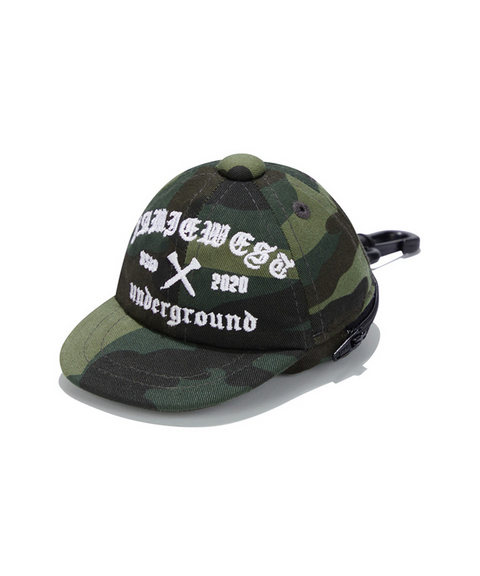 Jamie West Corduroy Trucker Ballcap Keyring - Camo