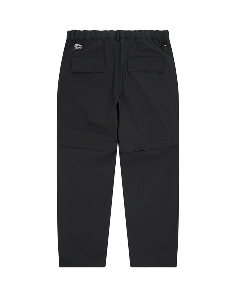 Jamie West Detachable Fatigue Cargo Stretch Pants - Black