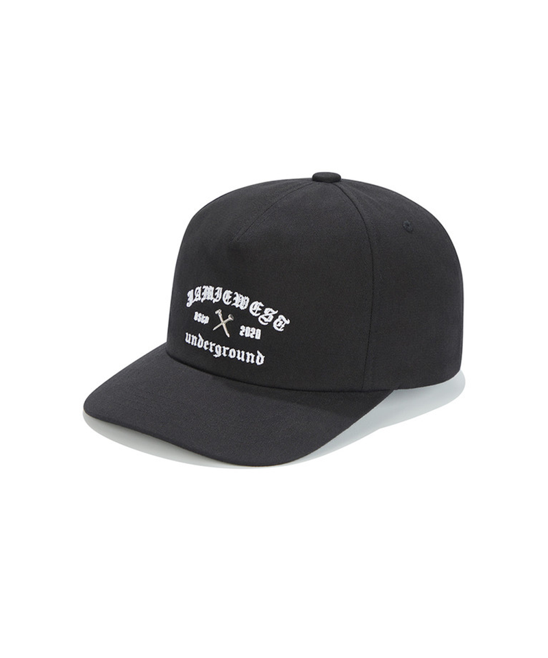 Jamie West Gorden Metal Logo Ballcap - Black