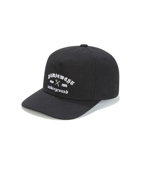Jamie West Gorden Metal Logo Ballcap - Black