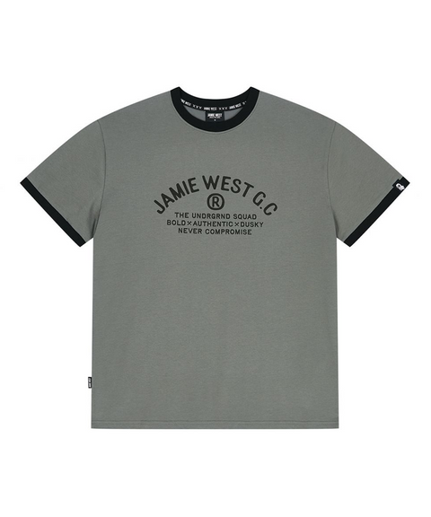 Jamie West JWGC Sorona Ringer T-Shirts - Gray