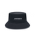Jamie West Logo Hidden Sunshade Bucket Hat - Black