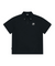 Jamie West Nylon Half Zip-up Ventilation P-Shirts - Black